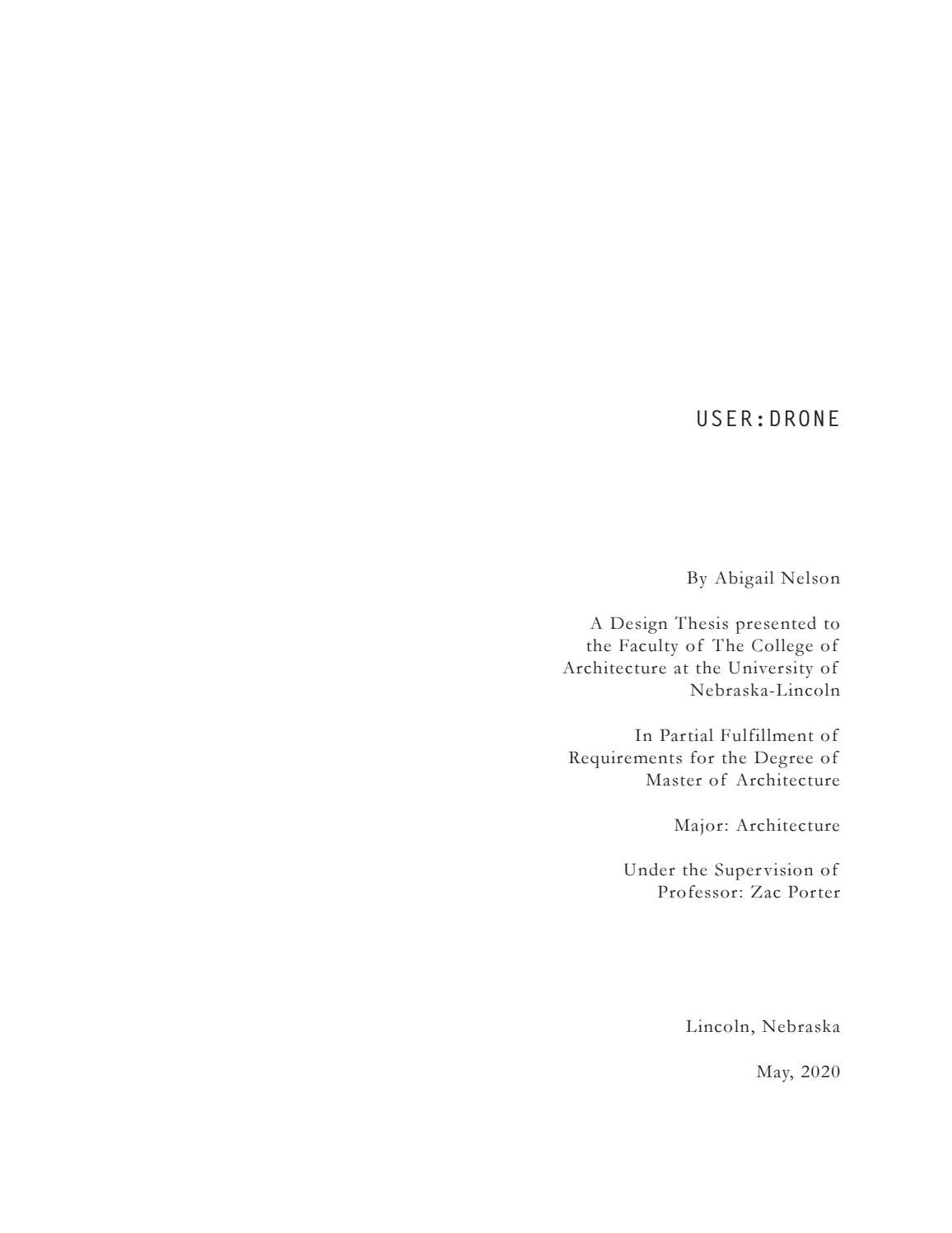 How to do a thesis image