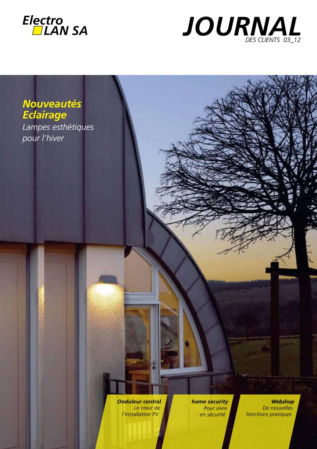 Ensto - Catalogue pour les solutions pour l`équipement - Le Style Et La ...