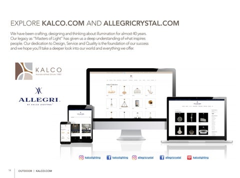 Kalco Lighting 灯饰型录 第 14 页