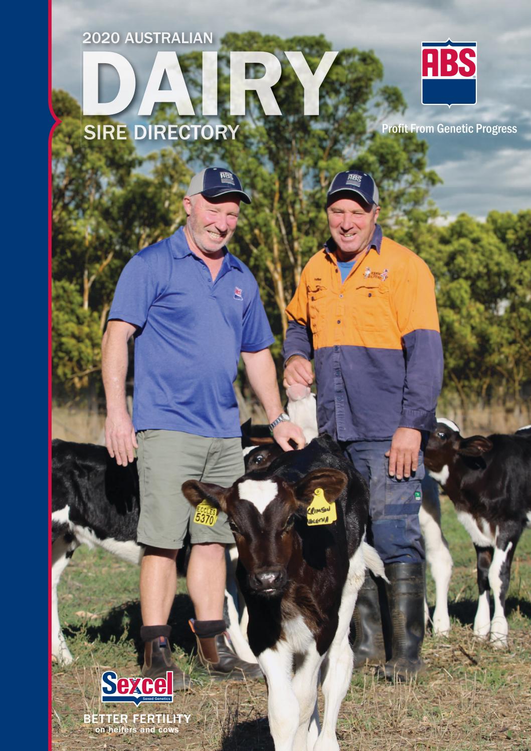 ABS Australia 2020 Dairy Sire Directory NP by ABS Global, Inc. Issuu