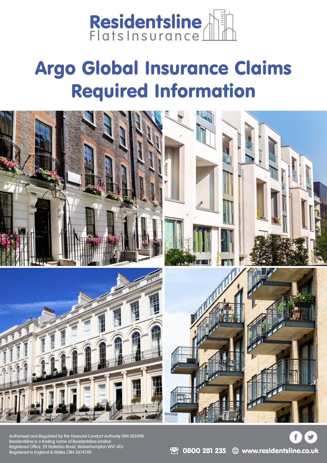 Argo Insurance Claims Required Information by Belinda Thorpe Issuu