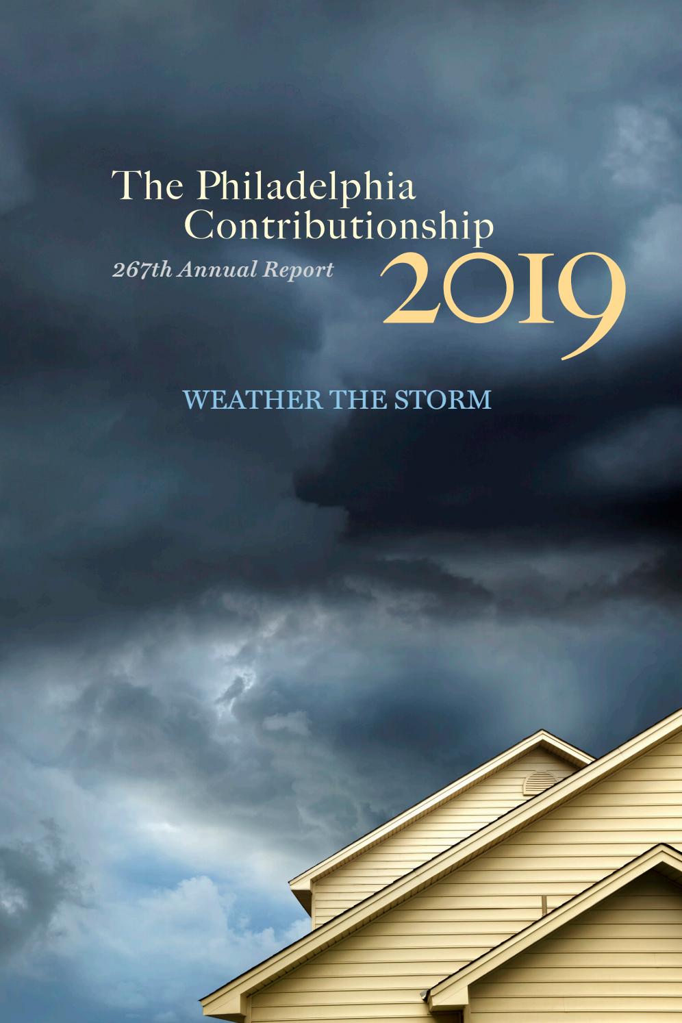 267th Annual Report By The Philadelphia Contributionship Issuu