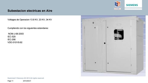 Presentación Tableros SUMMAA ENERGIA 2020 第 11 页