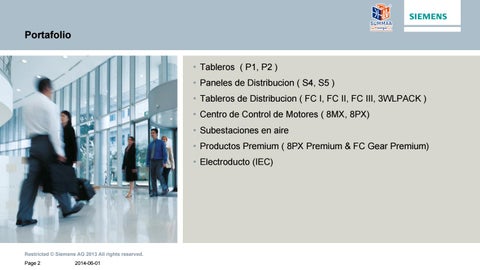Presentación Tableros SUMMAA ENERGIA 2020 第 2 页