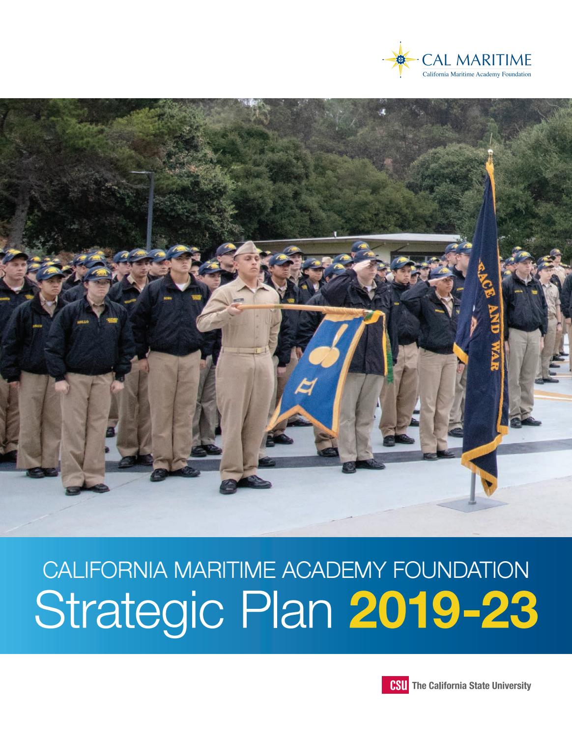 California State University Maritime Academy Foundation Strategic Plan