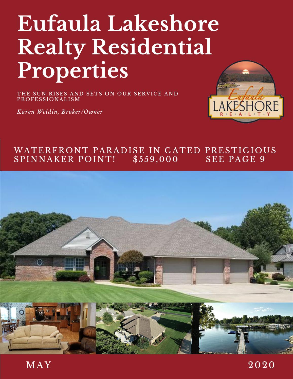 Eufaula Lakeshore Realty Home Book May 2020 by Eufaula Lakeshore Realty