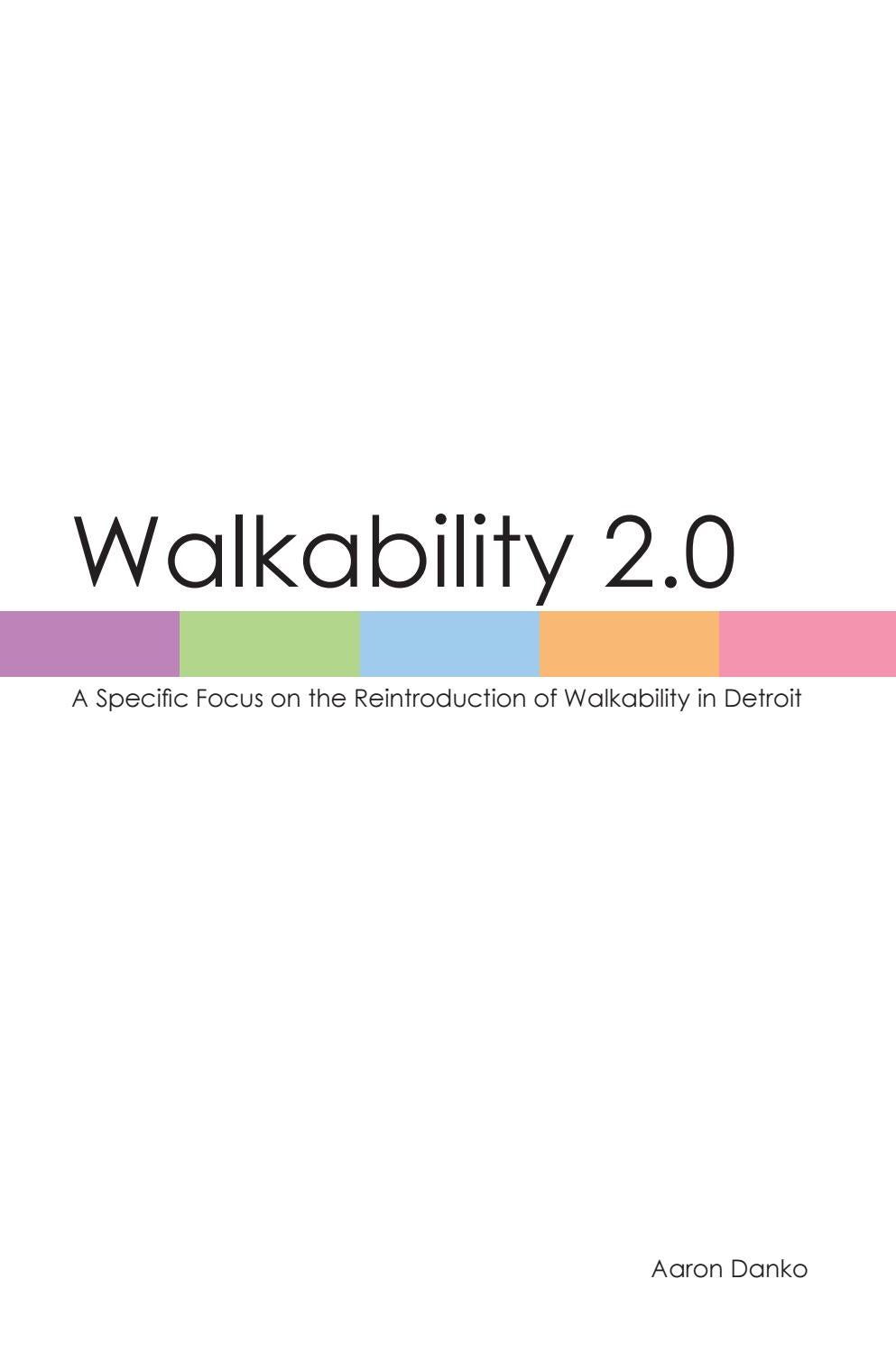 Walkability in architecture picture