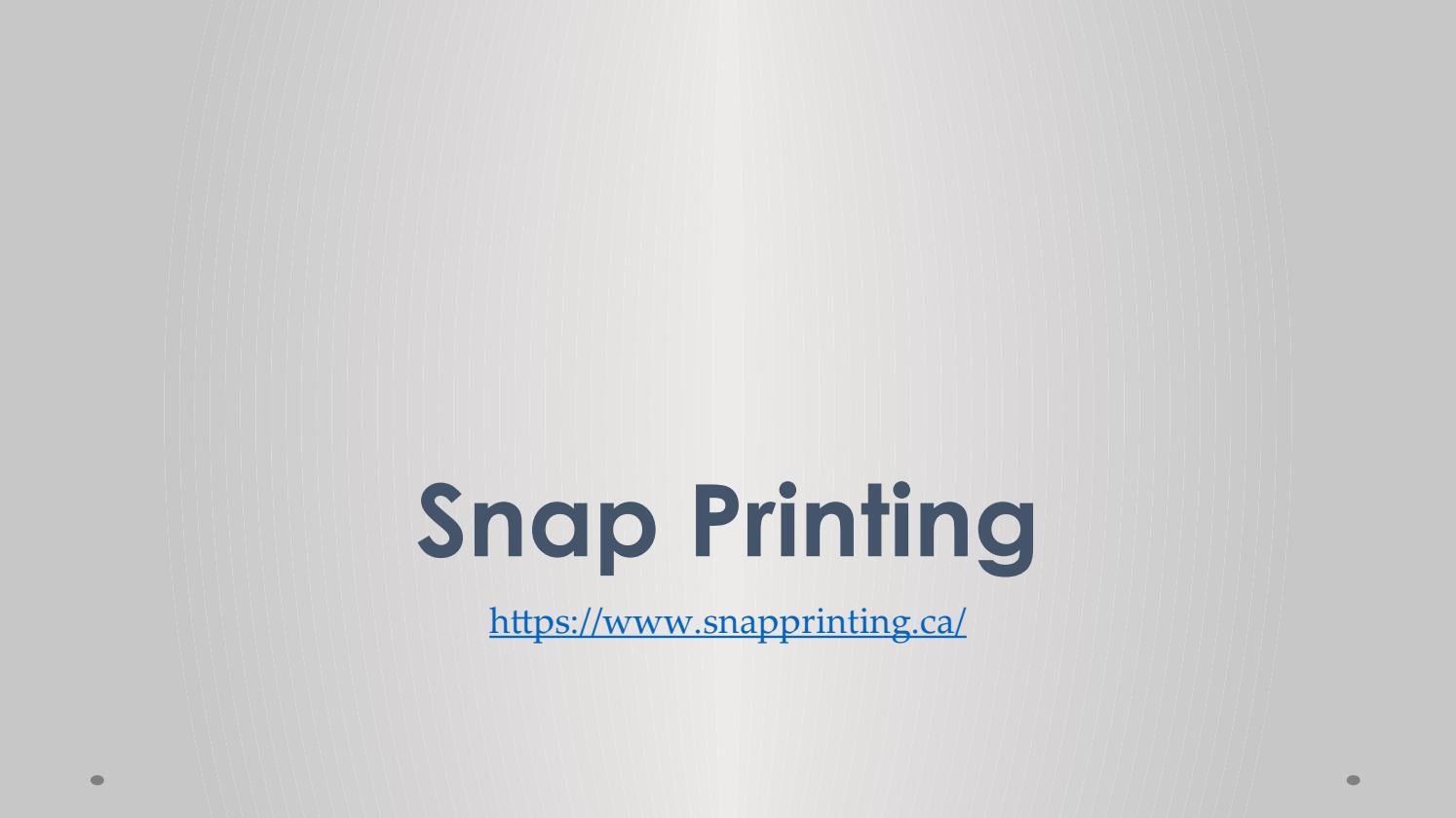 Print Shop Kelowna by Snap Printing Issuu