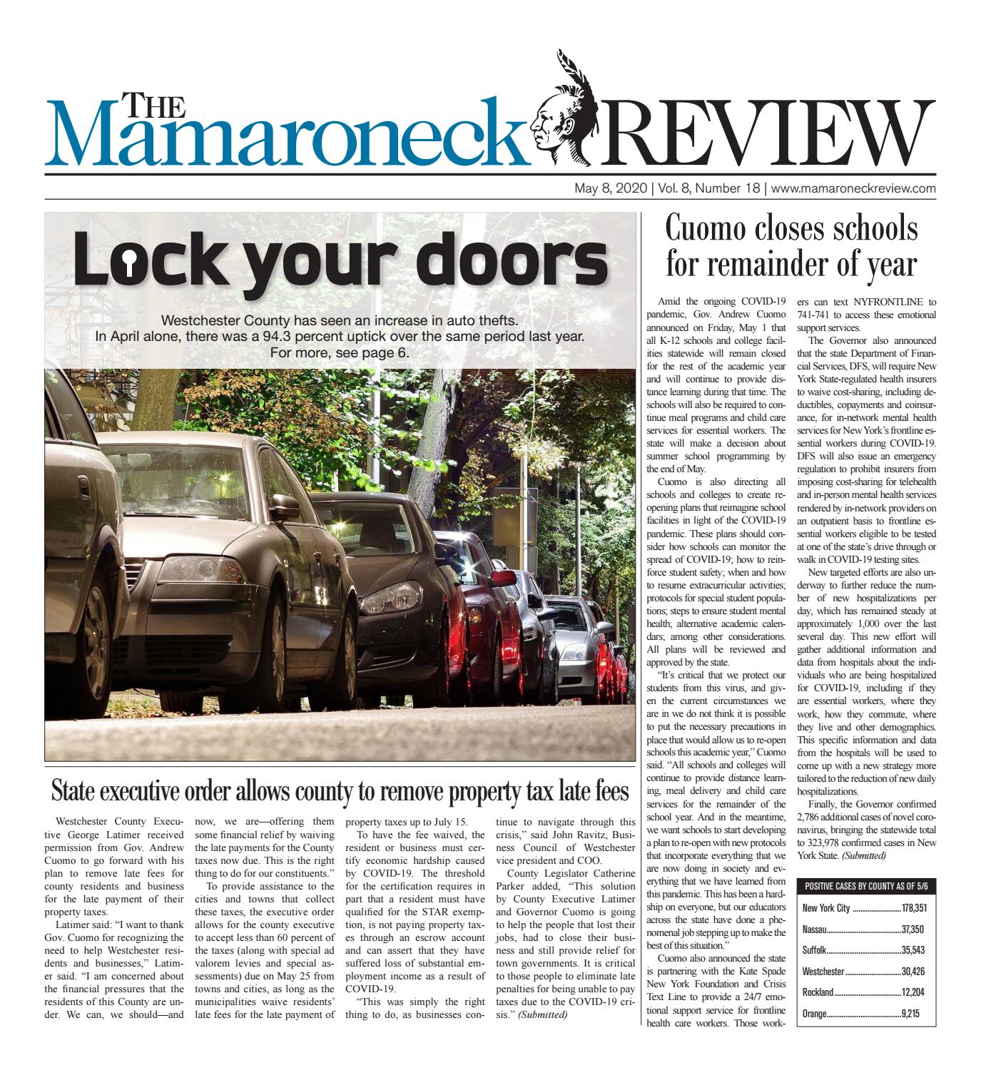 5/8/2020 by The Mamaroneck Review Issuu