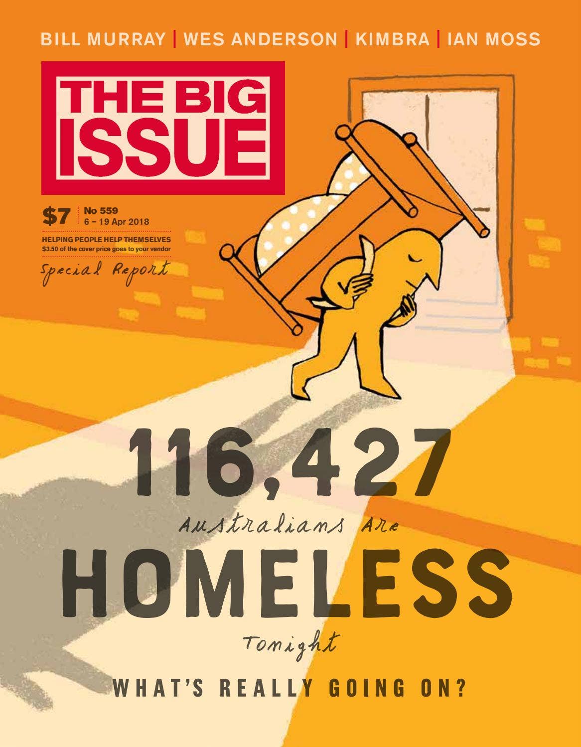 Homeless Magazine The Big Issue Australia #559 - Homelessness in Australia by The Big ...