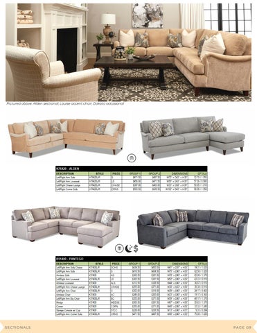 Meridien Marketing 家具目录 · Klaussner Quick-Upholstery 指南 第 11 页