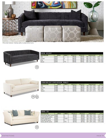 Meridien Marketing 家具目录 · Klaussner Quick-Upholstery 指南 第 22 页