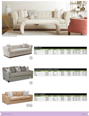 Meridien Marketing 家具目录 · Klaussner Quick-Upholstery 指南 第 24 页