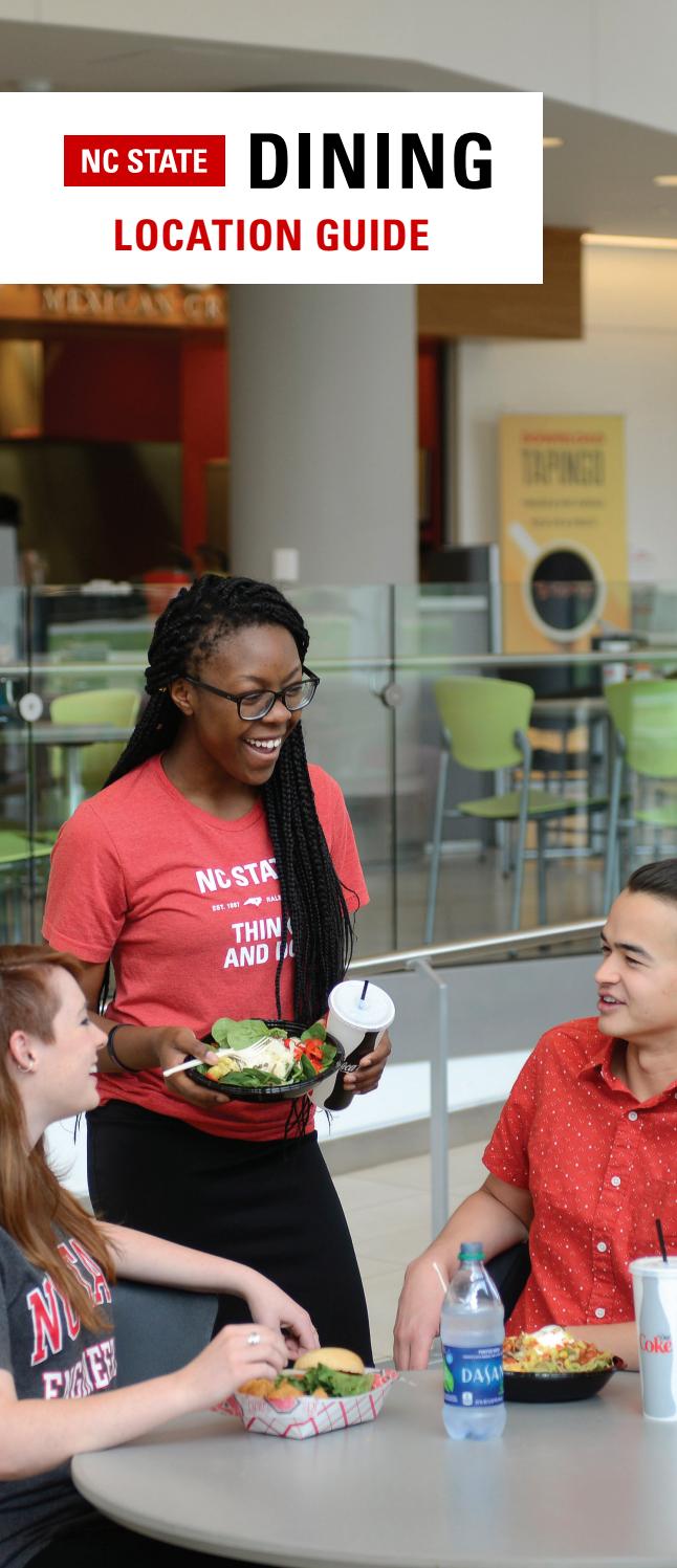 20202021 Dining Location Guide by NC State Campus Enterprises Issuu
