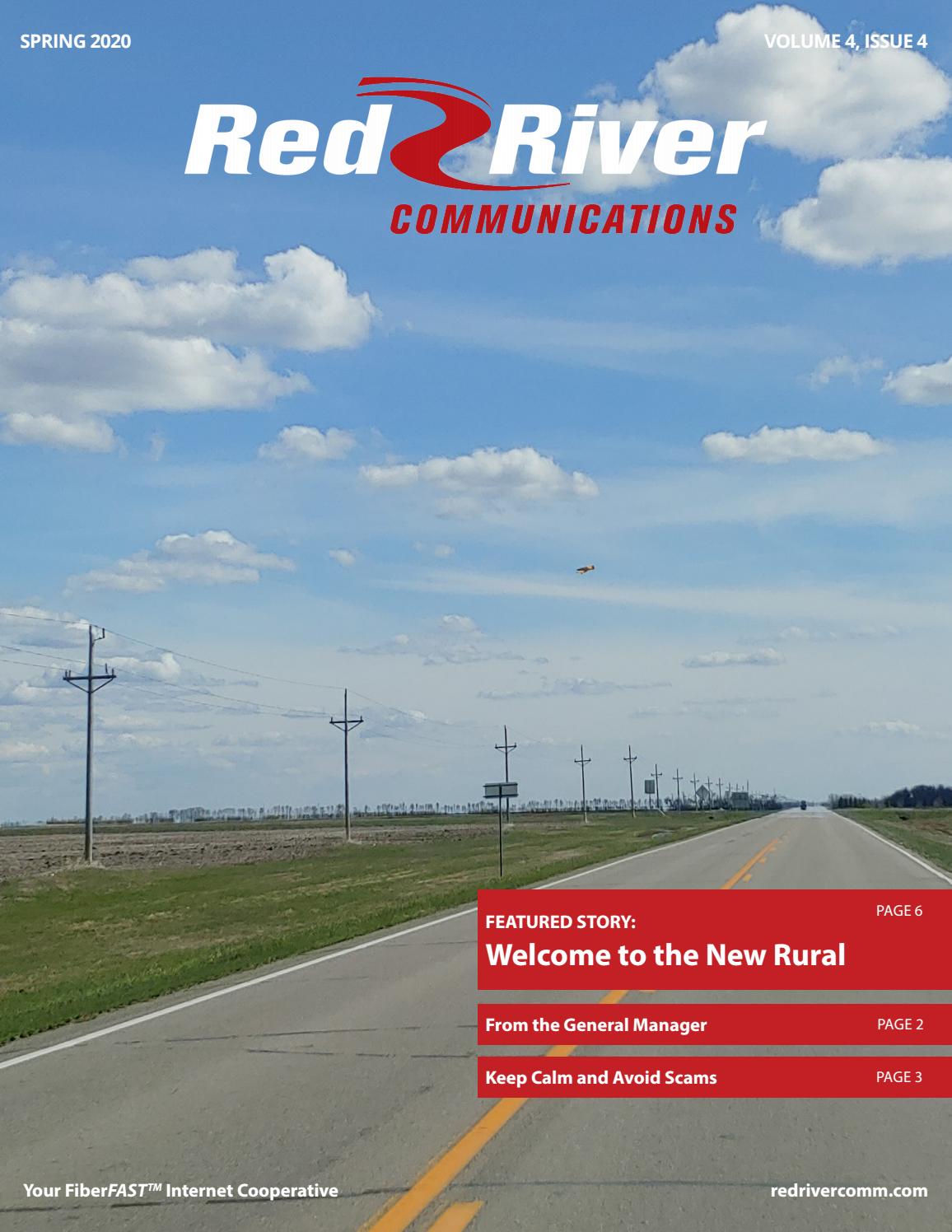 Red River Communicaitons Spring 2020 Newsletter by Red River