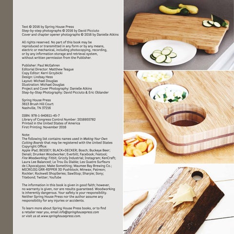 Make Your Own Cutting Boards ( 预览 ) 第 6 页