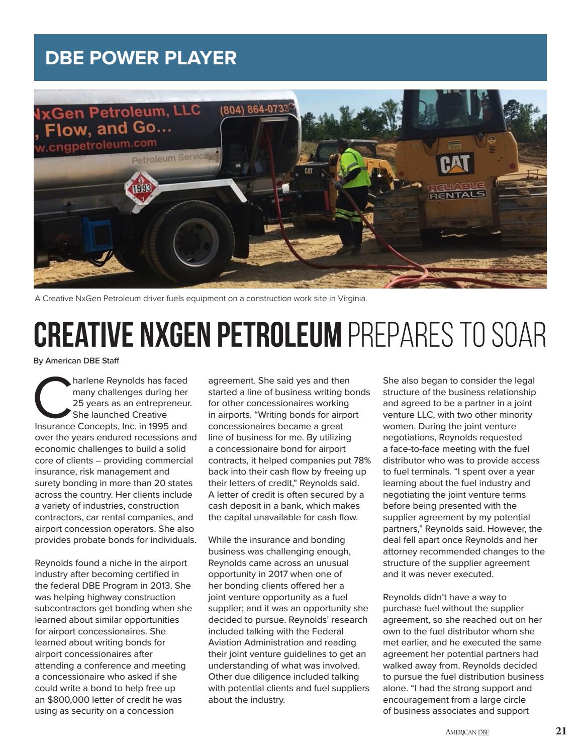 American DBE Magazine Winter/Spring I 2020 by American DBE