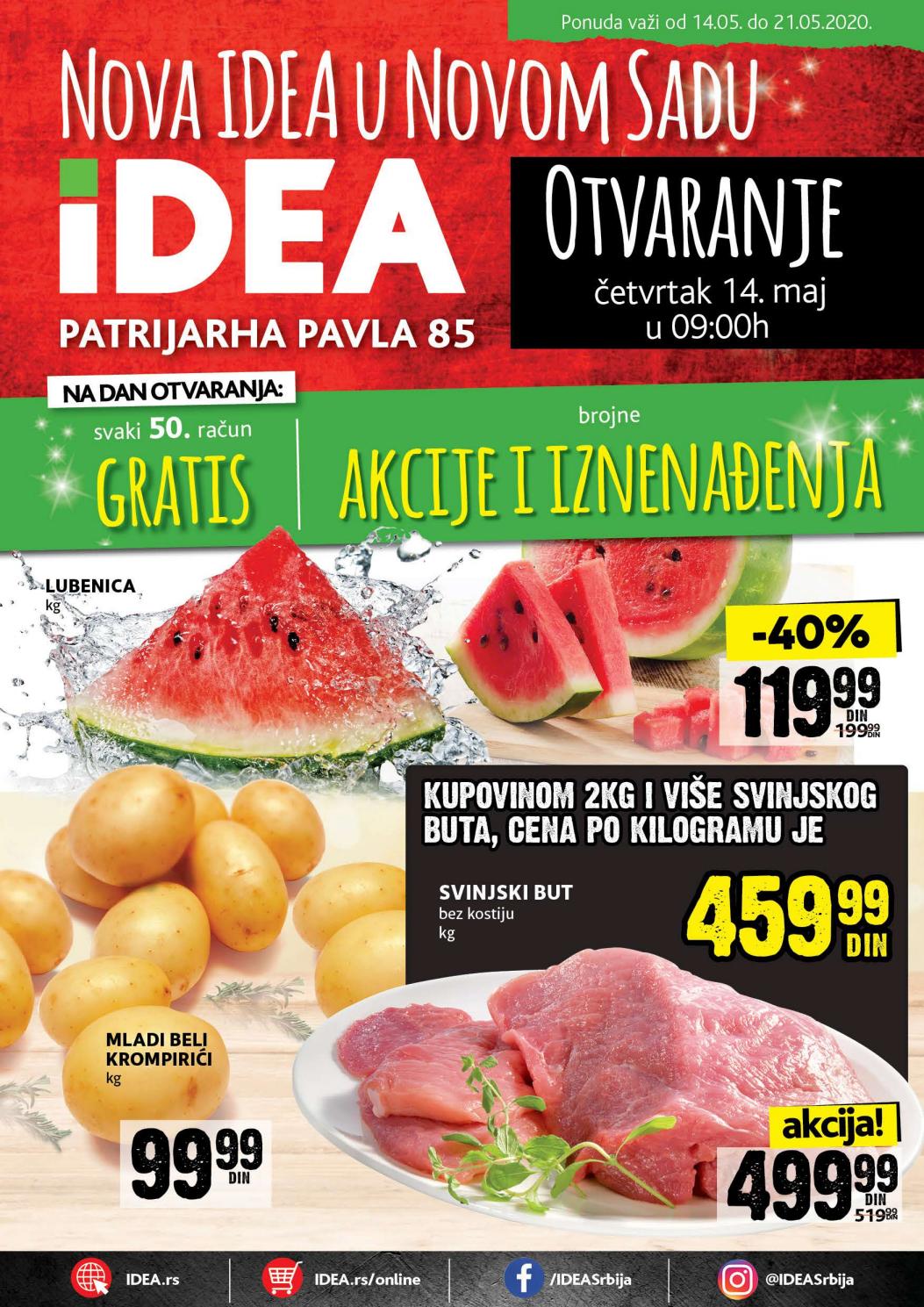 Idea Novi Sad Katalog Od 14 21 05 2020 By Catalog rs Issuu