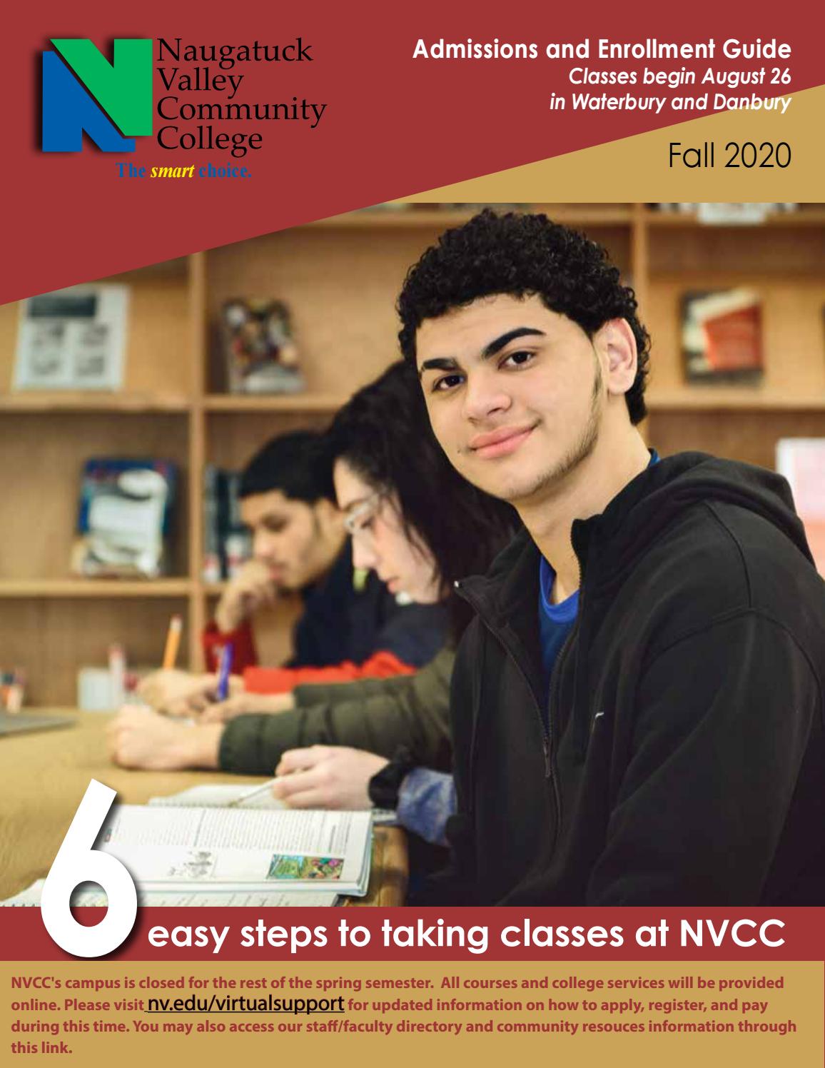 Fall Virtual Admissions Guide By Naugatuck Valley Community College Issuu