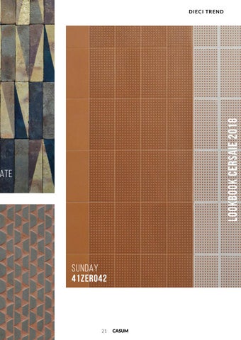 Casum 家具型录 Cersaie 2018 – 室内 design 第 21 页