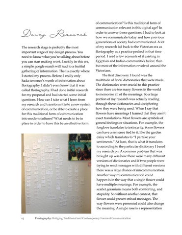 Floriography: Bridging Traditional and 现代 Forms of Communication 第 14 页