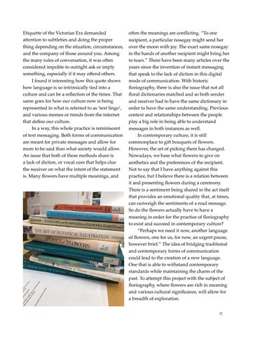 Floriography: Bridging Traditional and 现代 Forms of Communication 第 17 页