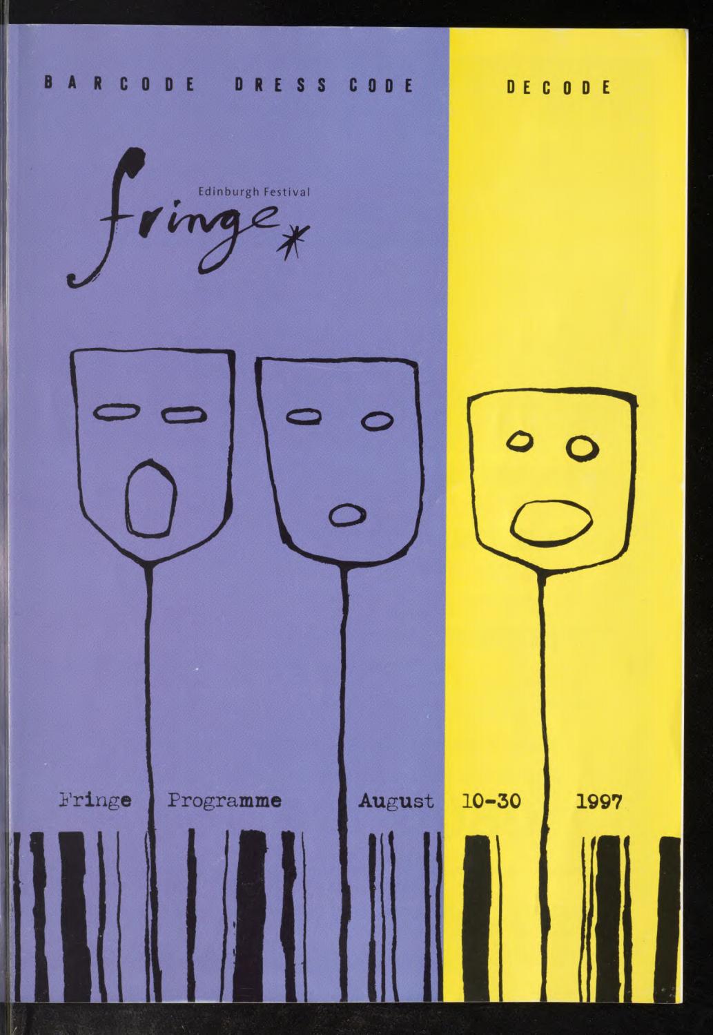 1997 Edinburgh Festival Fringe programme by Edinburgh Festival 