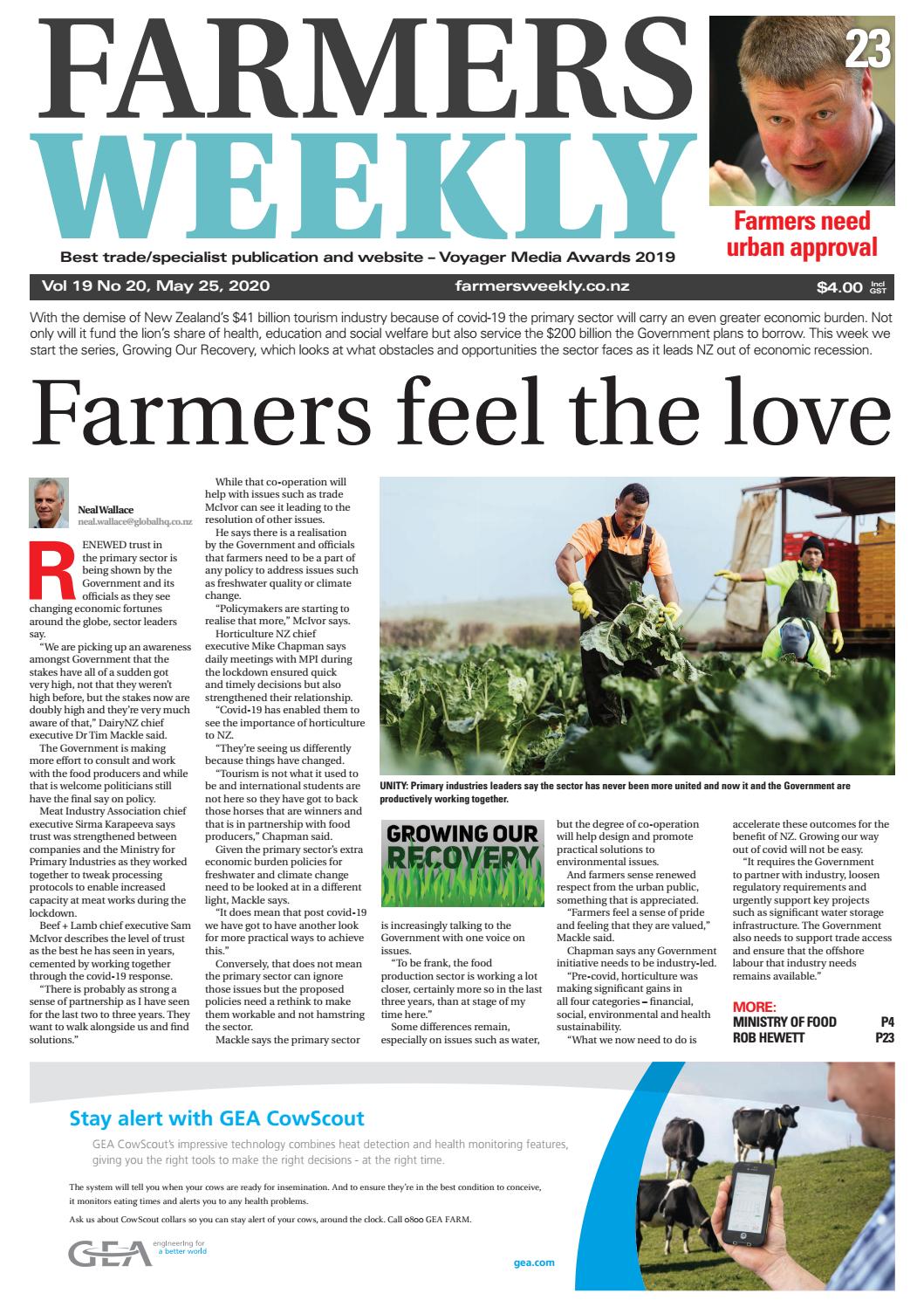 Farmers Weekly NZ May 25 2020 by AgriHQ Issuu