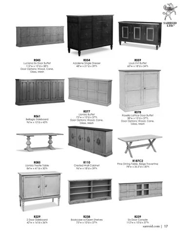 Sarreid Ltd. 家具目录 第 16 册 册 第 17 页