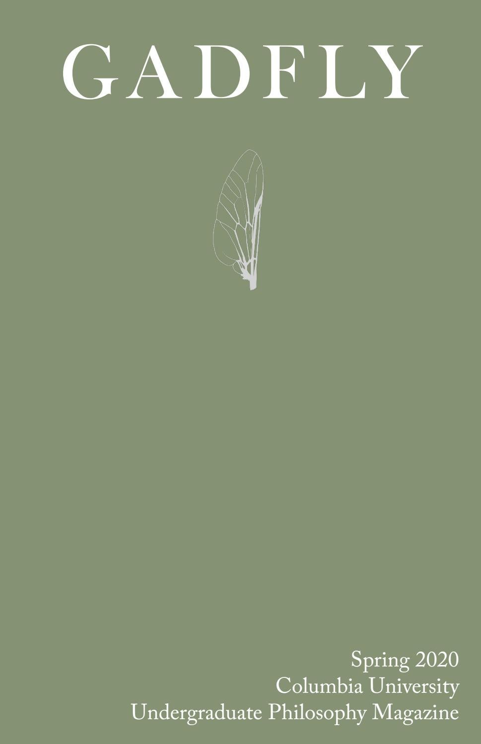 Issue 4 by Gadfly Magazine - Issuu