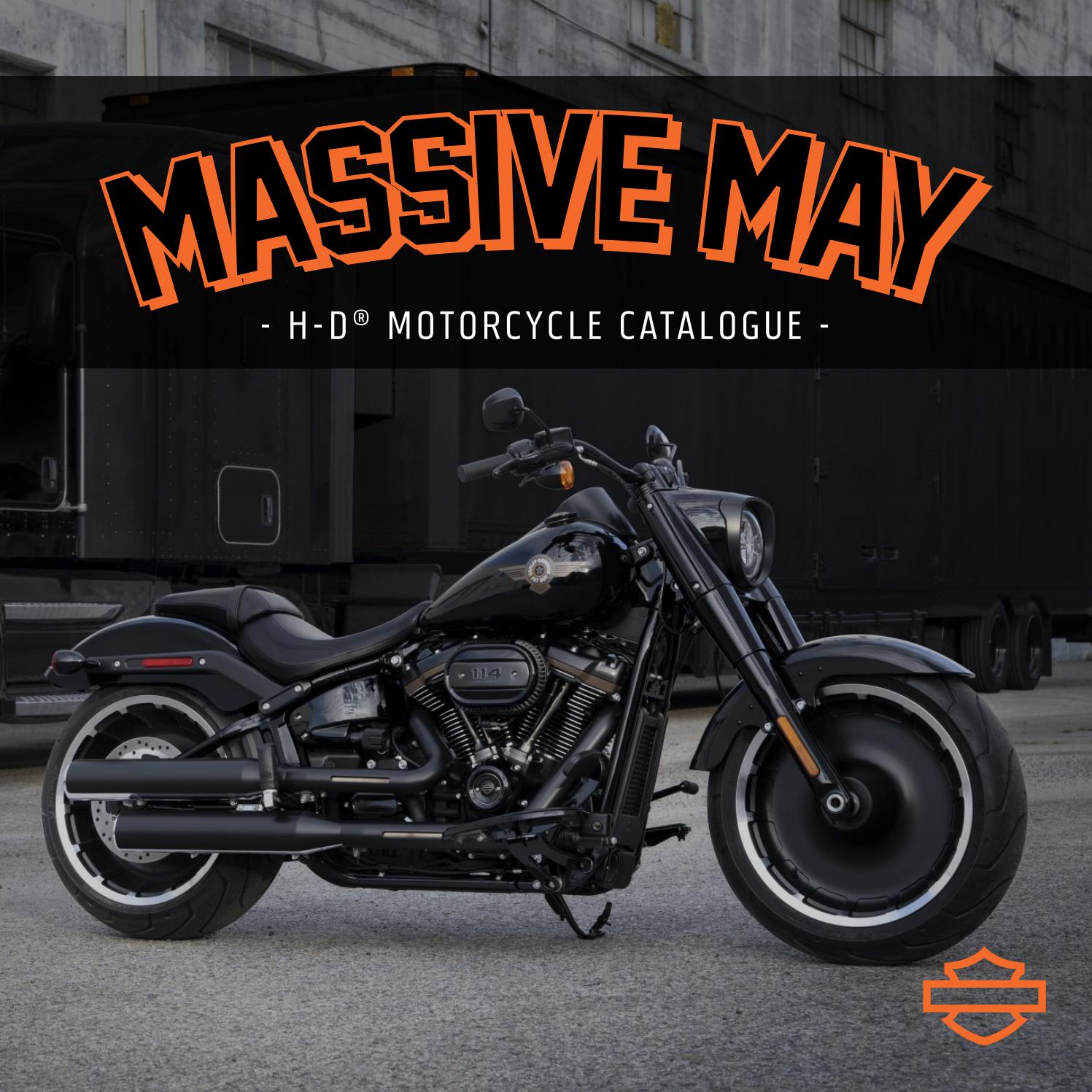 HD Massive May Motorcycle Catalogue by Issuu