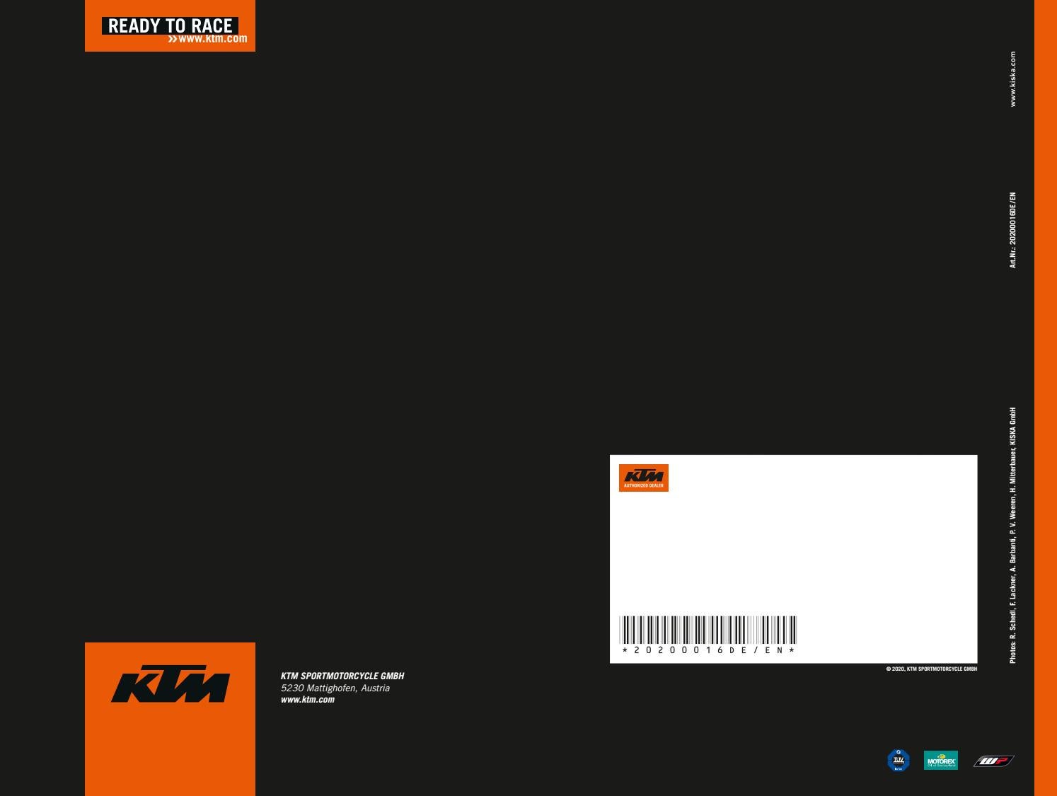 KTM Folder PowerParts Street 2020 DEEN by KTM GROUP Issuu