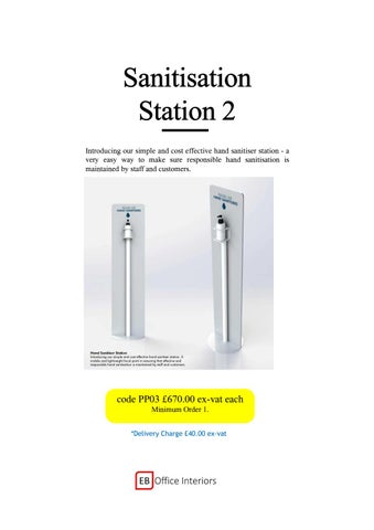 PPE EMPLOYEE PROTECTION PRODUCTS - BY EB 办公 INTERIORS 第 5 页
