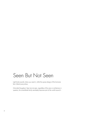 lumenpulse 灯饰目录 · Lumenblade - North 美国 - 英文 第 6 页