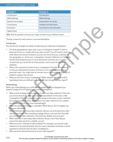 A/AS Level Geography for AQA Cambridge Elevate Enhanced Edition (2 ...