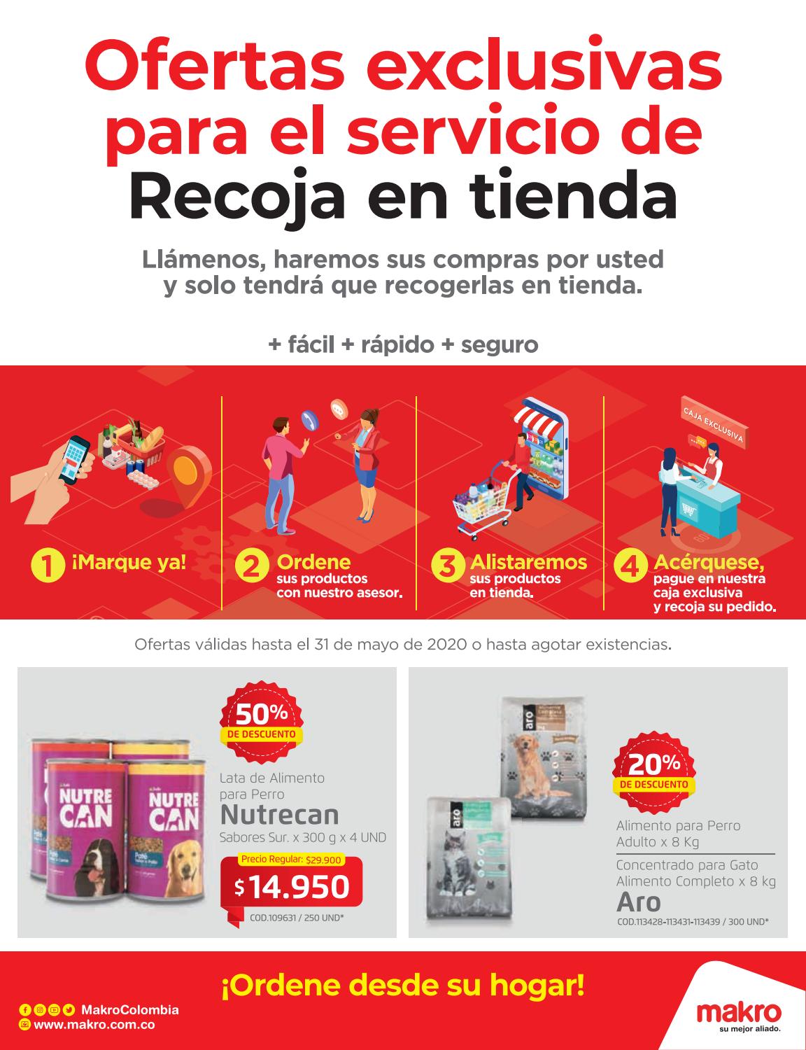 Makro Ofertas exclusivas. Recoja en tienda 31 de Mayo by Makro Supermayorista Issuu