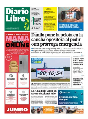 Jueves 28 De Mayo De 2020 By Diario Libre Issuu