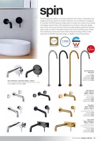 Highgrove Bathrooms Product 家具目录 May 2020 第 13 页