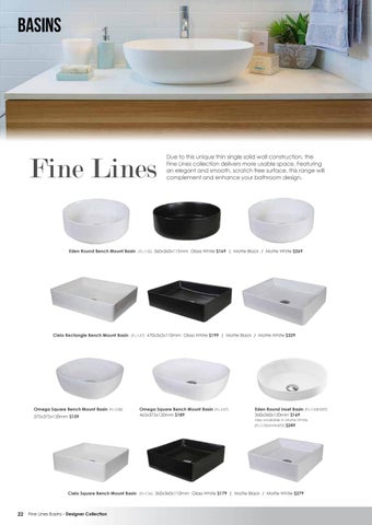 Highgrove Bathrooms Product 家具目录 May 2020 第 22 页