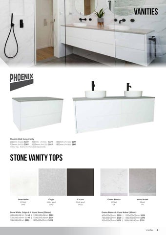 Highgrove Bathrooms Product 家具目录 May 2020 第 5 页
