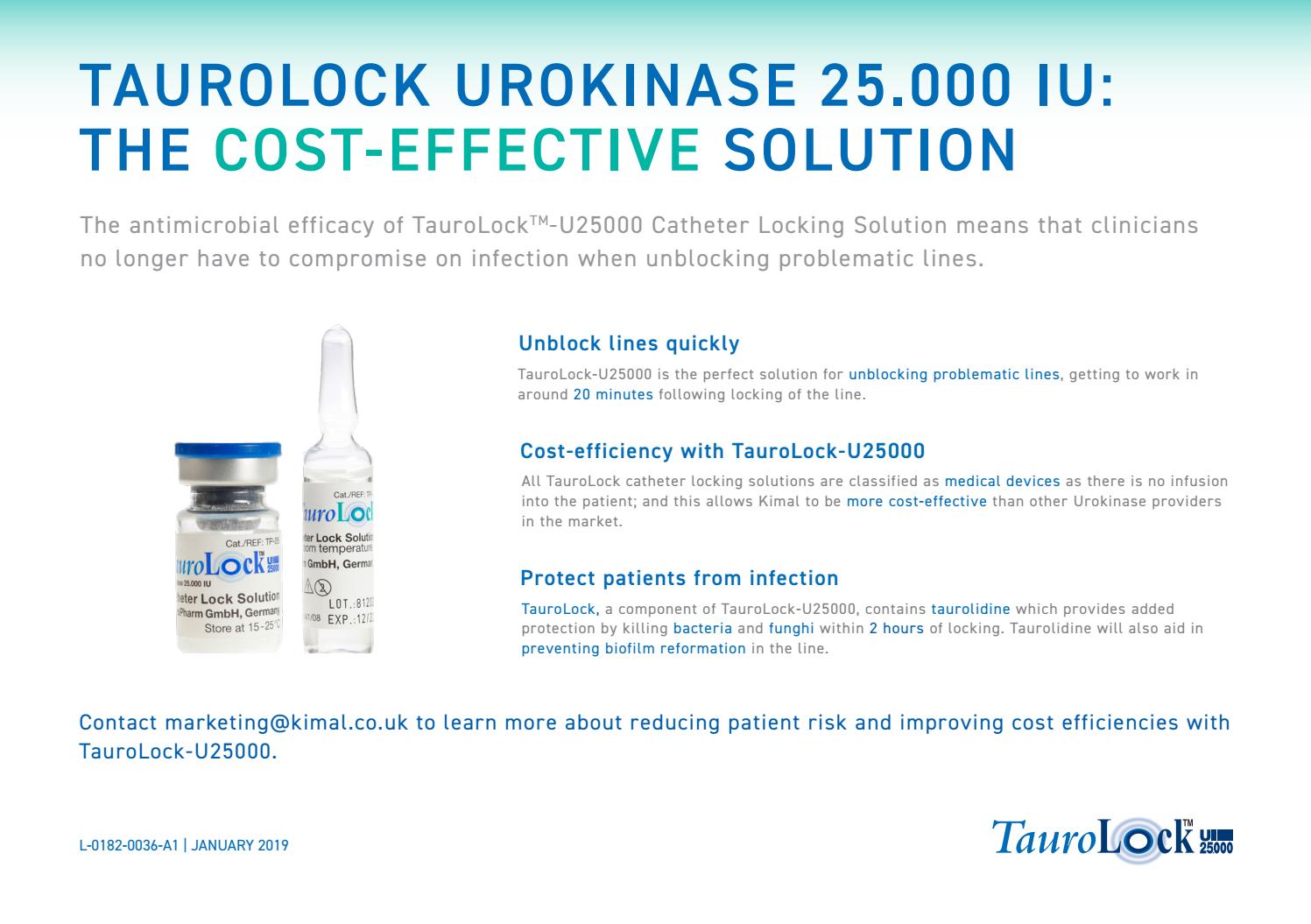 TauroLock Urokinase Flyer UK by call-tauro-implant - Issuu