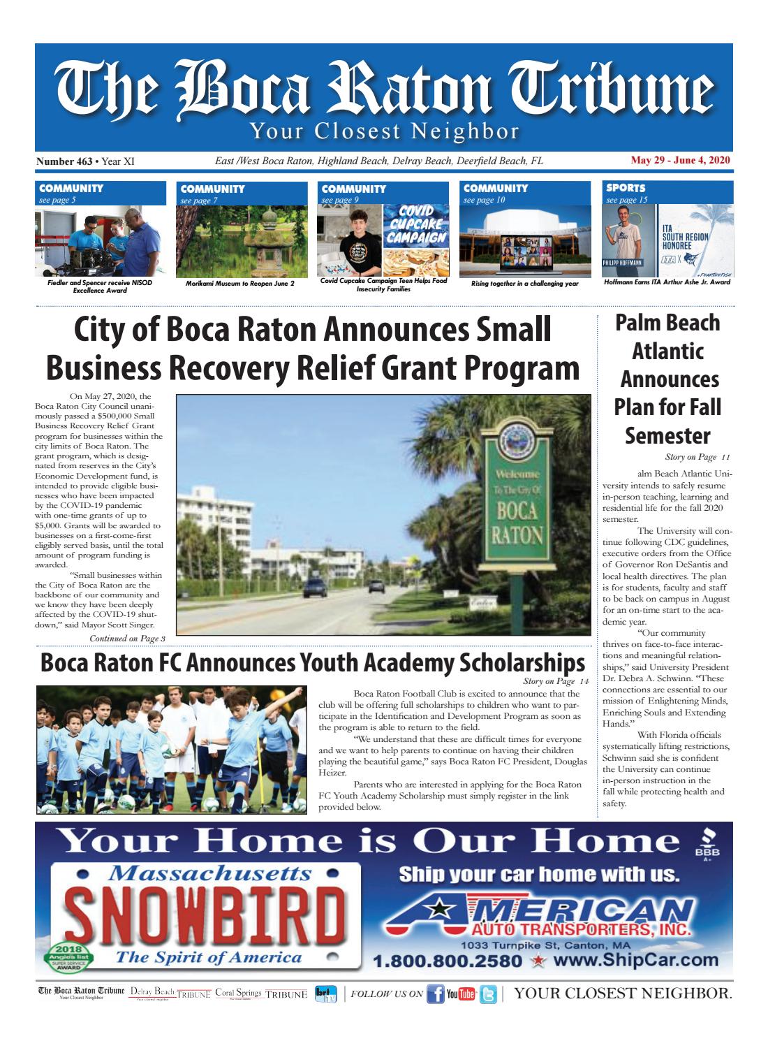 The Boca Raton Tribune Ed 463 By The Boca Raton Tribune Issuu
