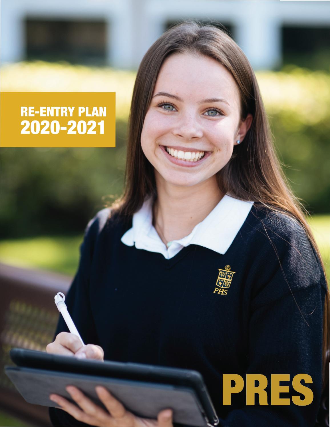 Presentation High School 202021 ReEntry Plan by Presentation High