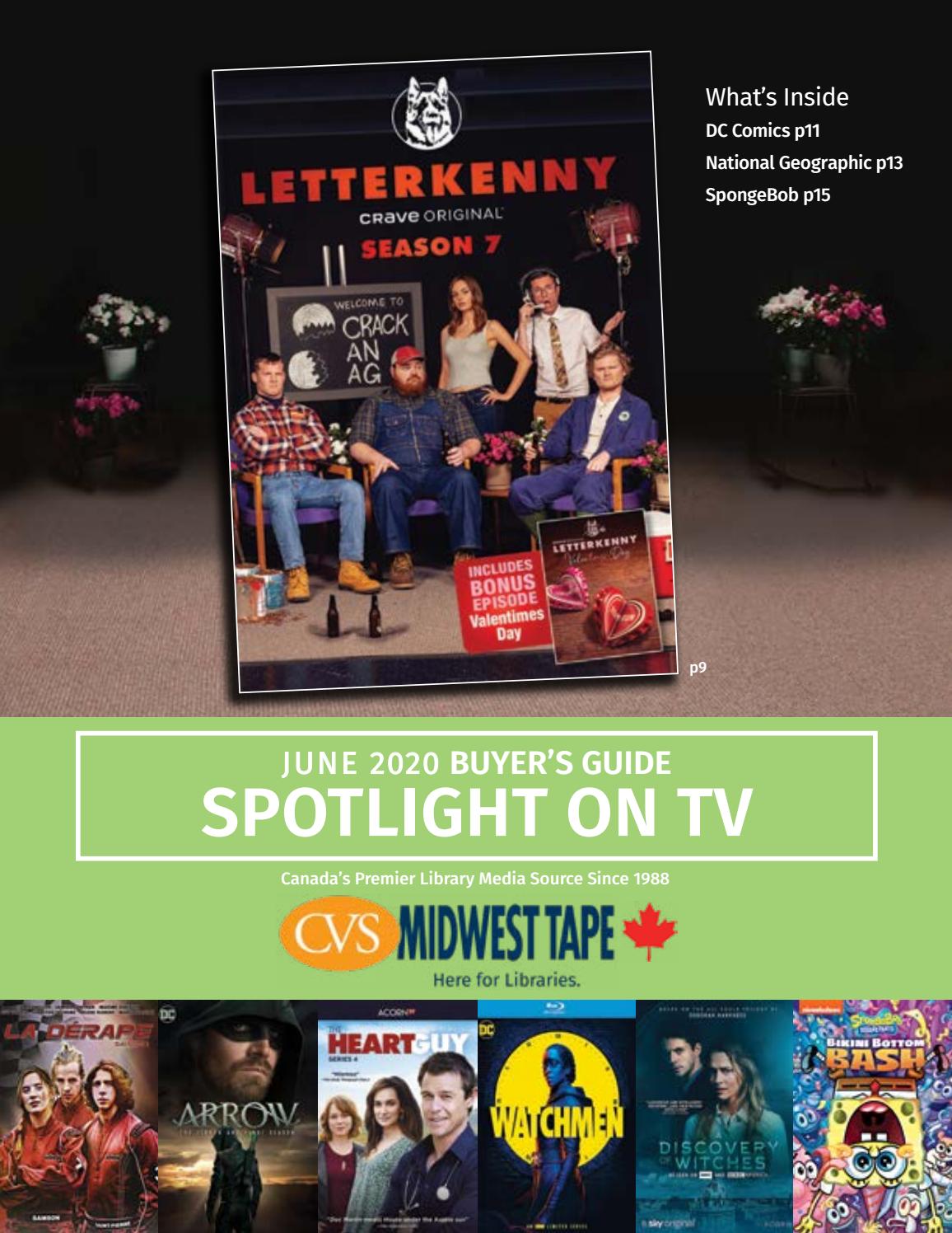 CVS Midwest Tape July TV Catalog by CVS Midwest Tape Issuu