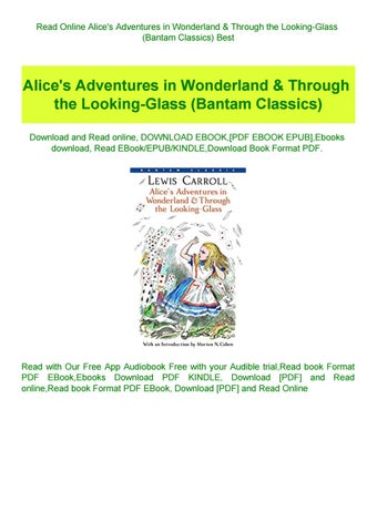 Alice Through The Looking Glass PDF Free Download Alice Through The Looking Glass PDF Free Download