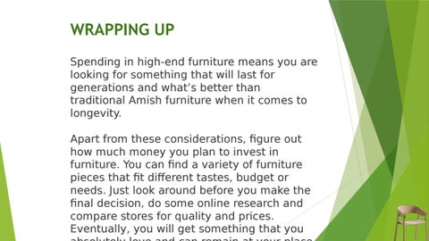 PURCHASING HIGH-END 家具 ? ASK YOURSELF THESE QUESTIONS BEFORE MAKING THE FINAL DECISION 第 12 页