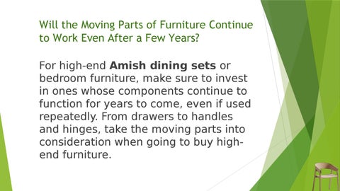 PURCHASING HIGH-END 家具 ? ASK YOURSELF THESE QUESTIONS BEFORE MAKING THE FINAL DECISION 第 7 页