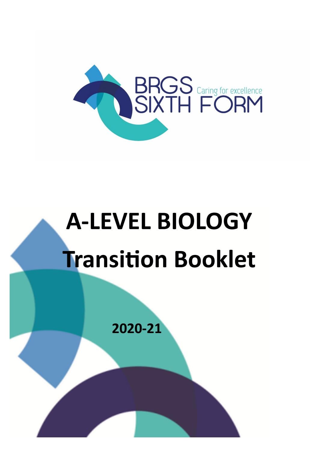 Biology A Level Transition By Schudio Issuu