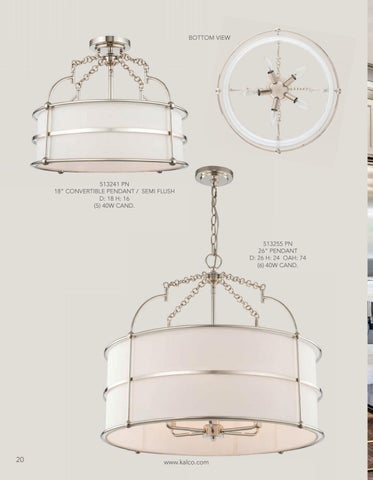 Kalco Lighting 灯饰目录 · January 2020 Supplement 第 21 页