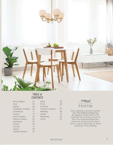 Kalco Lighting 灯饰目录 · January 2020 Supplement 第 4 页